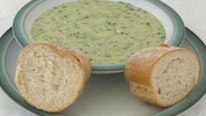 суп с сыром и цукини