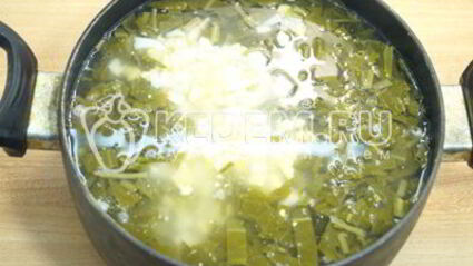 суп со щавелем