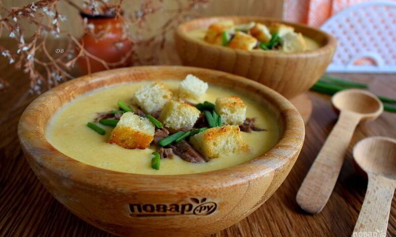 Рецепт сырный супчик