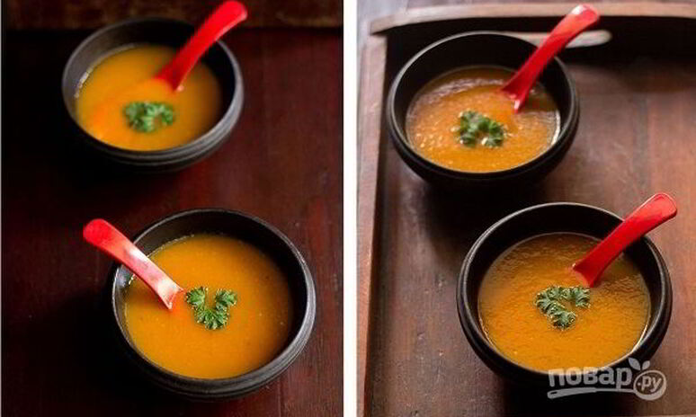 Рецепт томатно-морковный суп