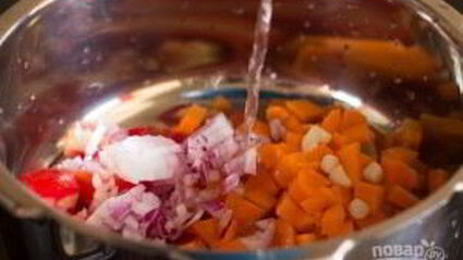 томатно-морковный суп