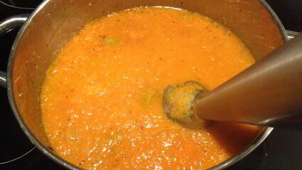 тыквенно-цитрусовый суп