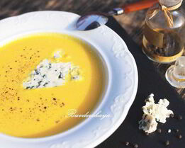 Тыквенный крем-суп с Рокфором