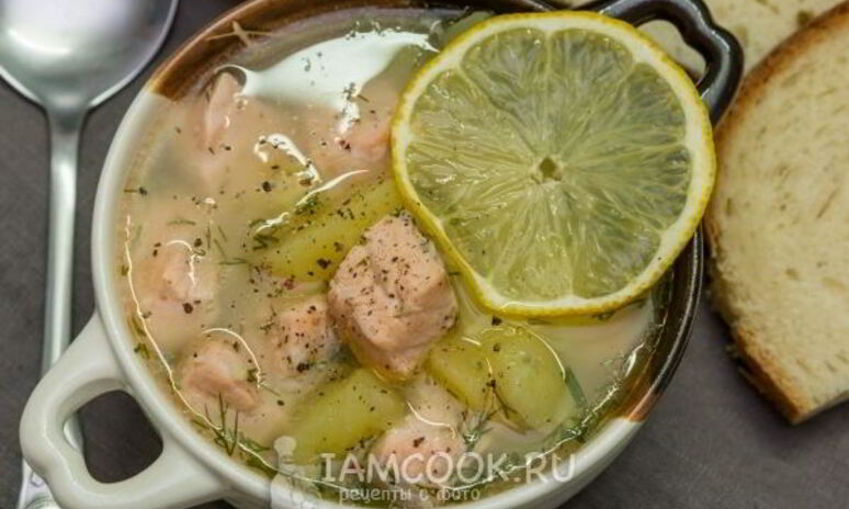 Рецепт уха из красной рыбы