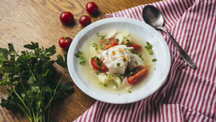 Уха из судака