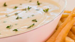 Жареный пастернак с супом из чабреца