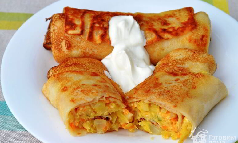 Рецепт белорусские налистники