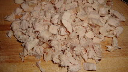 блинчики, фаршированные курицей и грибами