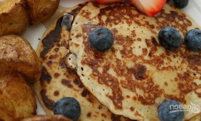 Рецепт блинчики из творога