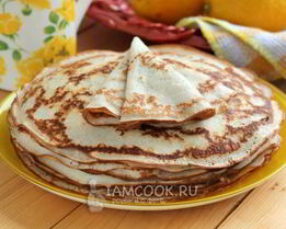 Блинчики лимонные