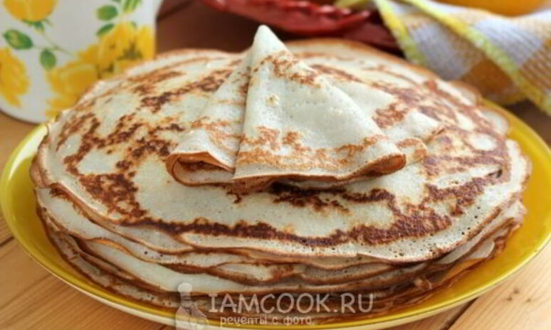 Рецепт блинчики лимонные