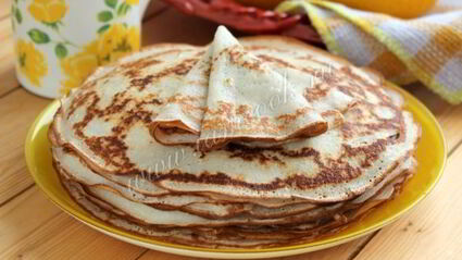 блинчики лимонные