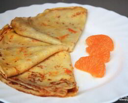 Блинчики на топленом молоке