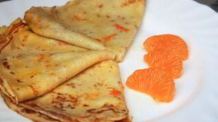 Блинчики на топленом молоке