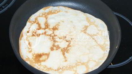 блинчики с бананом и шоколадом