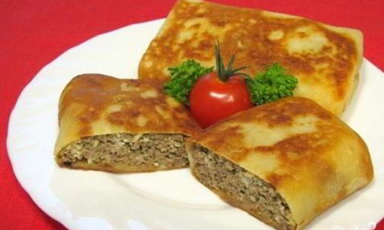 Рецепт блинчики с говяжьей печенью