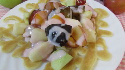 блинчики с йогуртом