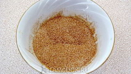 блинчики с корицей и сахаром