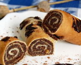 Блинчики с маковой начинкой к чаю