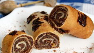 Блинчики с маковой начинкой к чаю