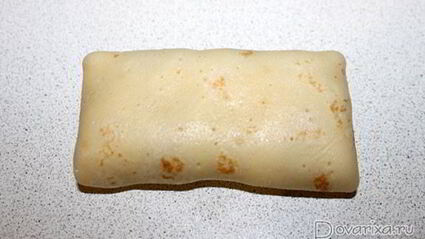 блинчики с начинкой из говяжьего сердца