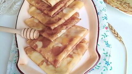 блинчики с печеночной начинкой