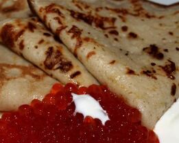 Блинчики с припеком и сыром