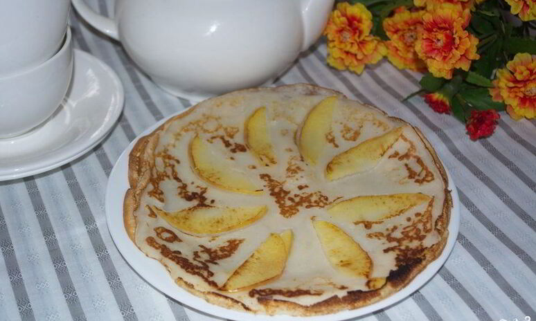 Рецепт блинчики с припеком