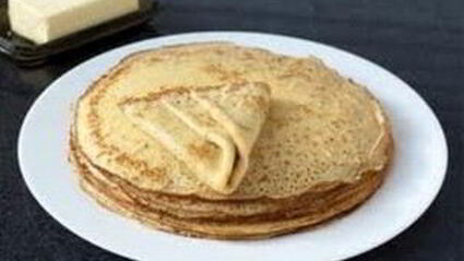 блинчики с творогом на кислом молоке