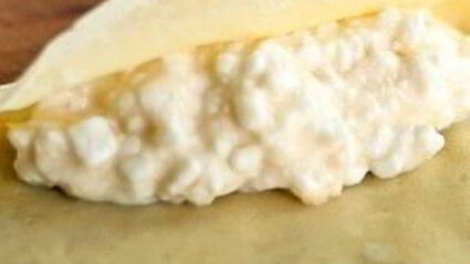 блинчики с творогом на кислом молоке