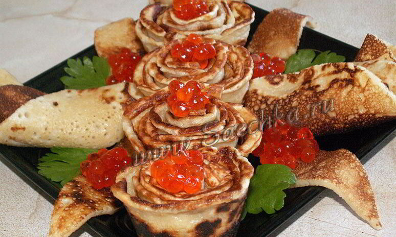 Рецепт блины для любимого