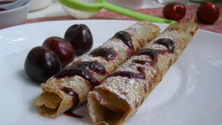 Блины из гречневой и пшеничной муки