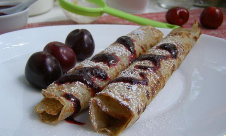 Рецепт блины из гречневой и пшеничной муки