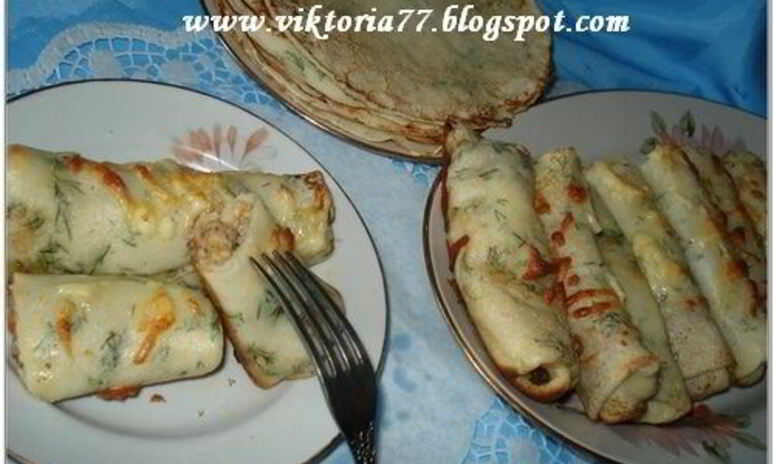 Рецепт блины морковные, рисово-сырные, укропные