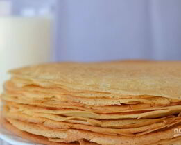 Блины на кефире