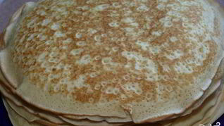 Блины на минералке