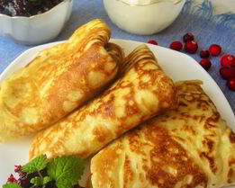 Блины на опаре