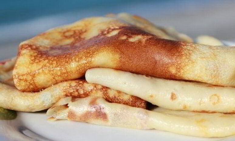 Рецепт блины на топленом молоке