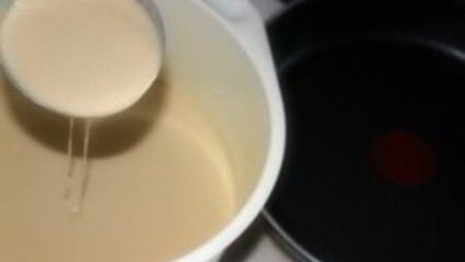 блины на топленом молоке