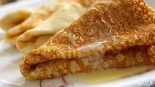 Блины с дырочками на кефире