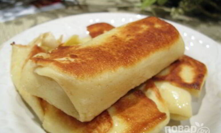 Рецепт блины с индейкой