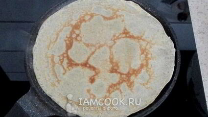 блины с конопляной мукой