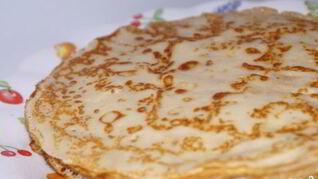 Блины с крахмалом