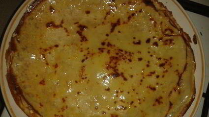 блины с красной икрой