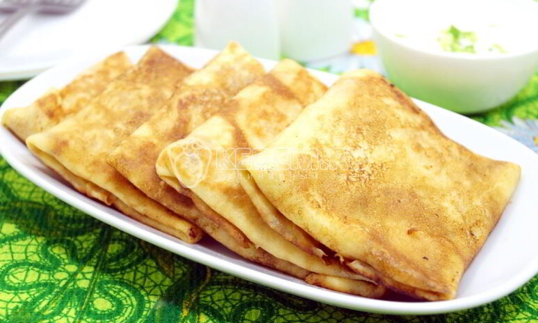 Рецепт блины с курицей