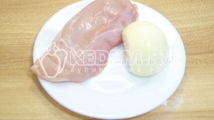 блины с курицей