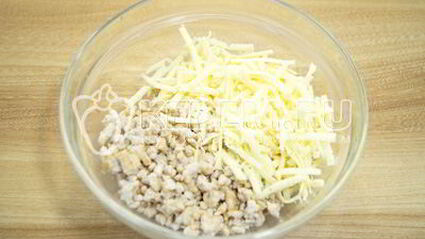 блины с курицей