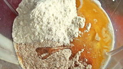 блины с луковым припеком