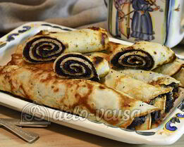 Блины с маком