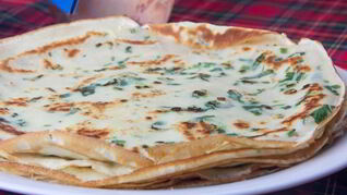 Блины с зеленью